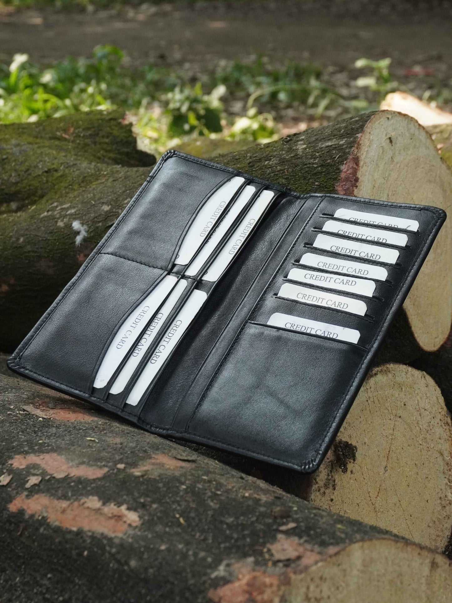 WilliamPOLO Premium Leather Long Wallet – Genuine Cowhide