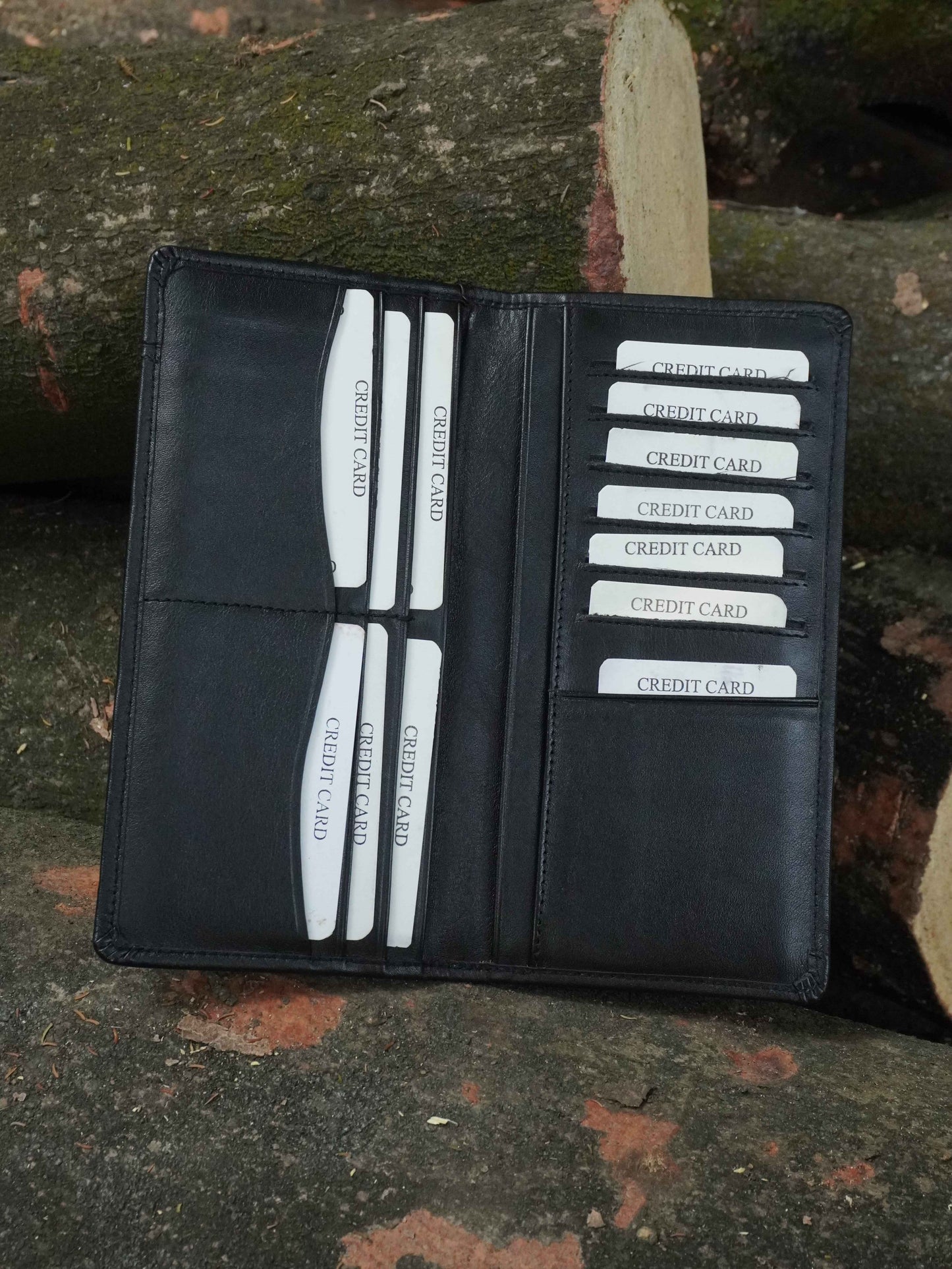 WilliamPOLO Premium Leather Long Wallet – Genuine Cowhide