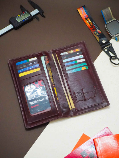 Fenzo™ Executive Long Wallet - 100% Genuine Leather