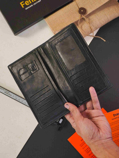 Fenzo™ Executive Long Wallet - 100% Genuine Leather