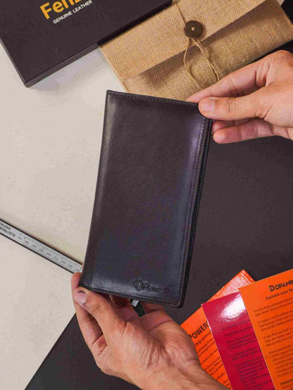 Fenzo™ Executive Long Wallet - 100% Genuine Leather