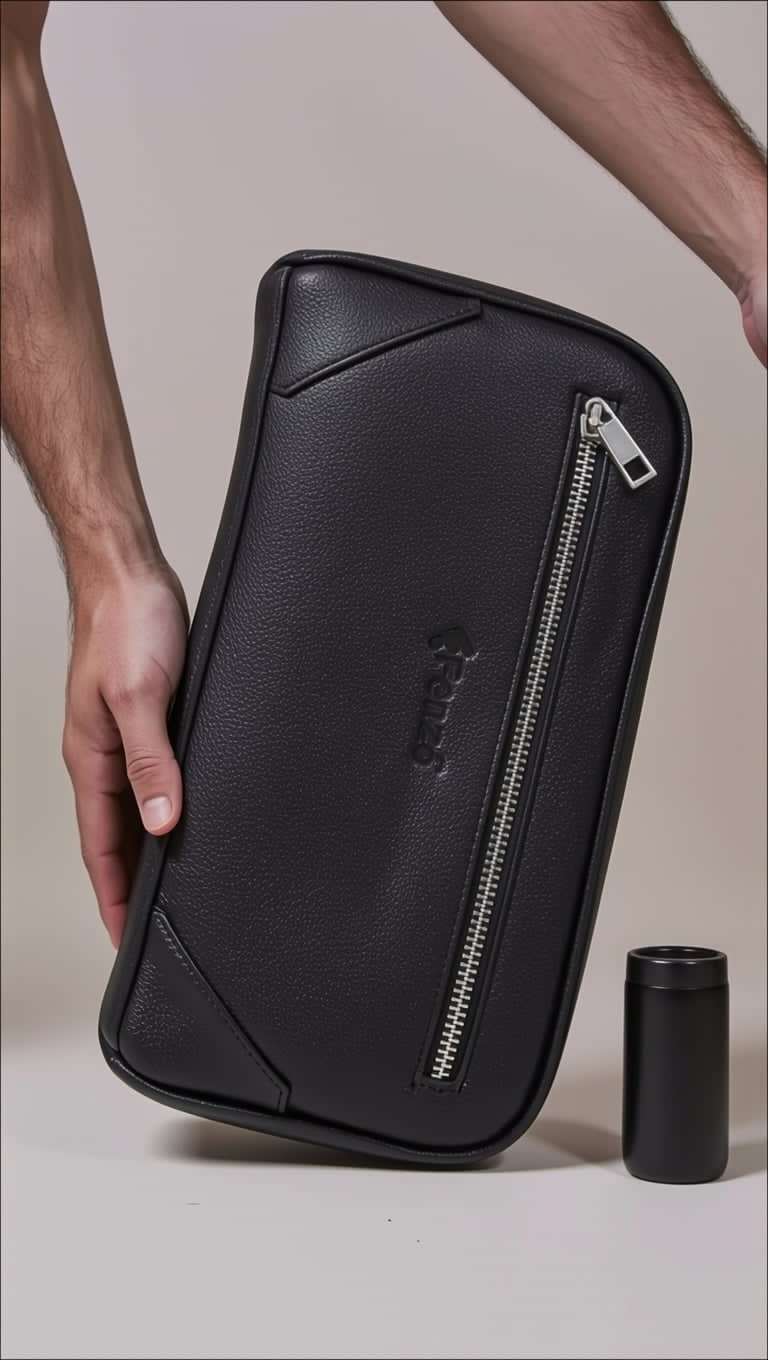 Multi-Purpose Premium Leather Travel Organizer