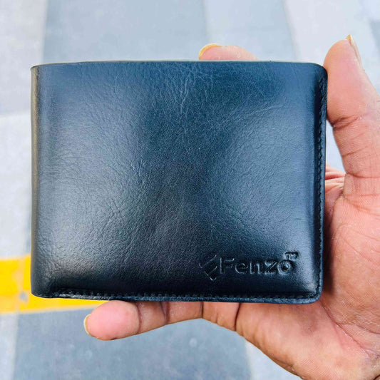 Premium Genuine Leather Short Wallet for Men | Slim Bifold